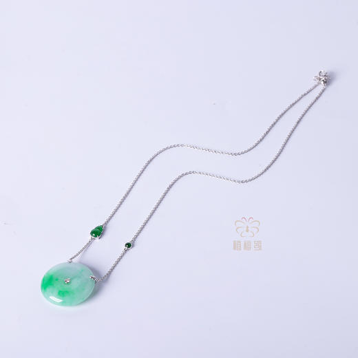 【福禄平安】翡翠平安扣项链-GZ12508007 商品图3