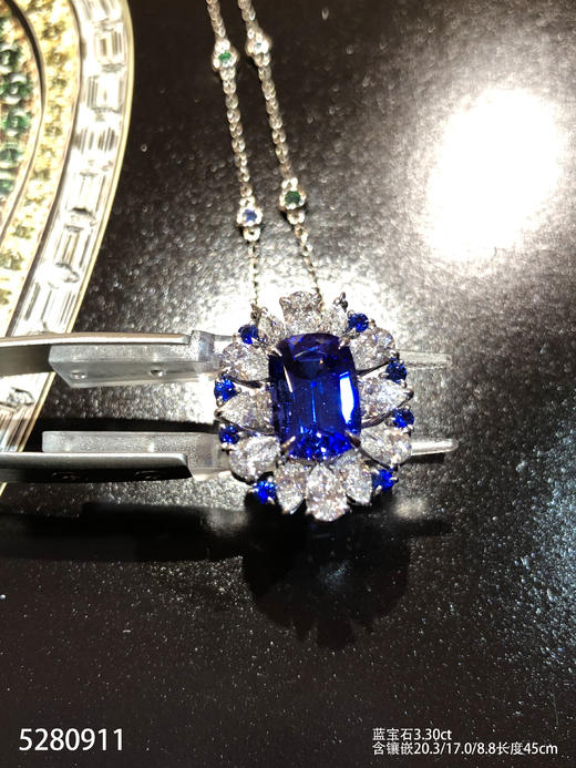 蓝宝石锁骨链【5280911】具体价格微信咨询 商品图0