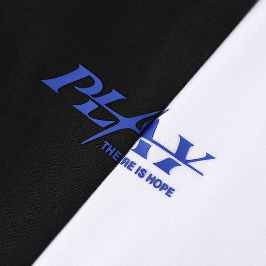 GXG男装【纯棉】秋季简约字母印花男士日常百搭圆领长袖T恤K&C 商品图4