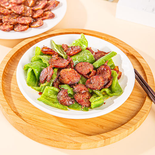 芦家坳非遗黑猪香肠  精选散养乌蒙黑猪（黔北黑猪）3:7的肥瘦口感，不柴不腻，唇齿留香 商品图2