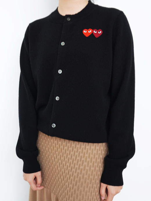 【秒杀价已调 直接拍】左右双心和上下双心 2款 川久 羊绒开衫 70%羊毛 30%羊绒 经典不变 从18穿到80岁 商品图8