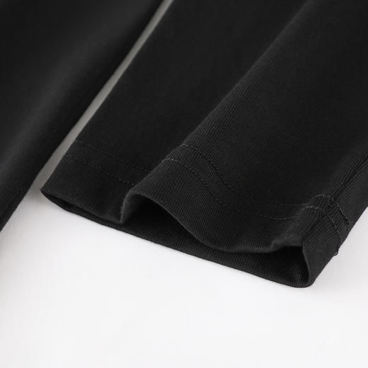 GXG男装【纯棉】秋季简约字母印花男士日常百搭圆领长袖T恤K&C 商品图7