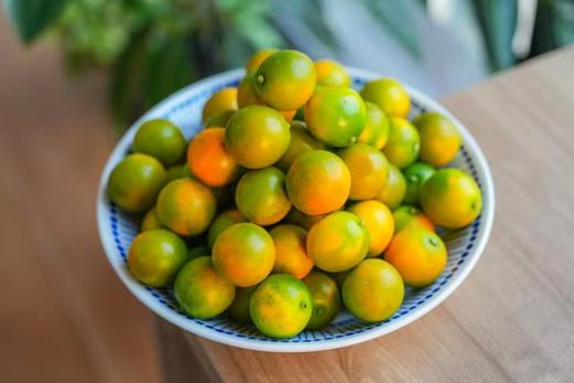 【10号晚上24点截单 融安滑皮金桔】一颗甜金桔 脆甜可口 肉质细腻 香甜水润 早期青黄相间 理气又润喉 商品图1