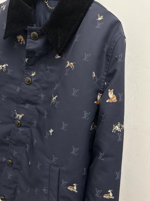 中性款森林动物印花外套la 商品图2