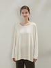【超值特卖】8235慵懒风不规则蝙蝠袖长袖T恤打底衫-喜出 商品缩略图1