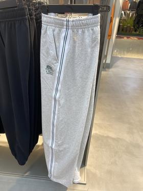 【299任选2件】安踏复古休闲长裤女秋季新款宽松直筒裤162538302