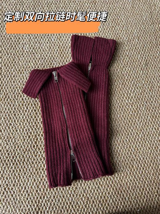 秋冬穿搭的灵魂单品——慵懒堆堆袜套 ｜日本品牌袜饰同供应链，显瘦保暖显腿直时髦吸睛 ，一条有设计感的袜套，瞬间就能把普通打底裤/光腿神器穿出高级感！ 商品图8