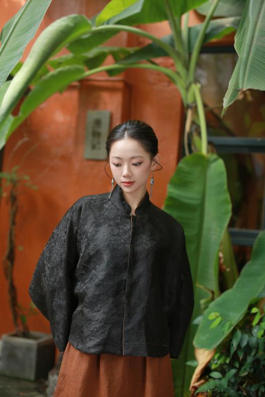 漫物记立领蝙蝠袖双面上衣M294 商品图1