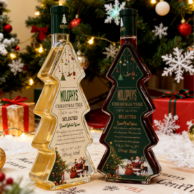 🎄圣诞C位漂亮酒🥂【Molophys·精选甜白/甜红葡萄酒】被这杯直接焊在餐桌上了🔔米其林餐厅圣诞节指定用酒，一口尝出圣诞幸福感🥰