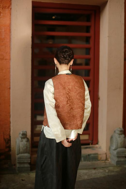 漫物记繁华圆领双面马甲xys-290 商品图1