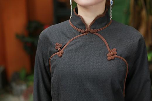 漫物记丝毛盘香扣包边旗袍xys-193 商品图3