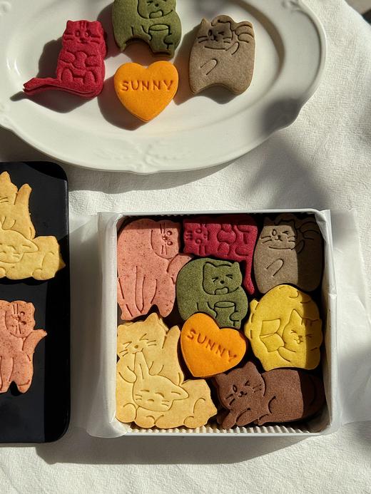 【拼图饼干】被三十万人围观的猫咪拼图果蔬饼干礼盒 商品图1