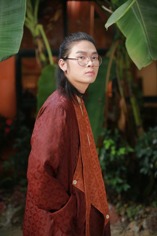 漫物记红云纱不规则系带开衫mwj-w313 商品图2