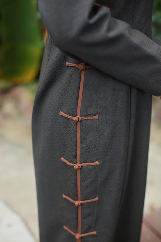 漫物记丝毛盘香扣包边旗袍xys-193 商品图4