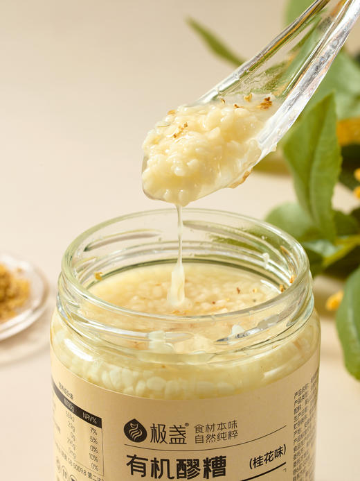 极盏有机酒酿醪糟桂花味 450g/瓶 0添加传统非遗工艺自然酿造 商品图1
