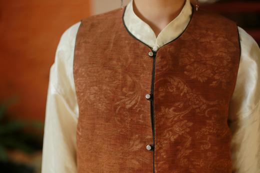 漫物记繁华圆领双面马甲xys-290 商品图3