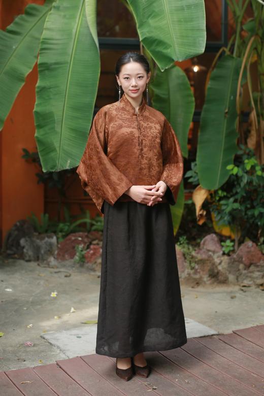 漫物记立领蝙蝠袖双面上衣M294 商品图5