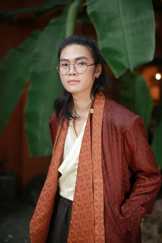 漫物记红云纱不规则系带开衫mwj-w313 商品图5