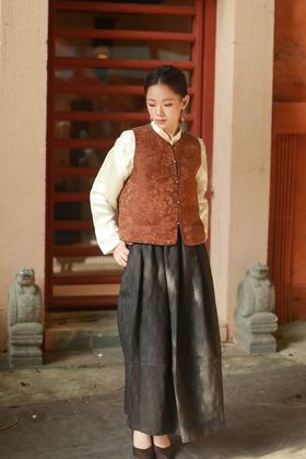 漫物记拼接花苞裙MWJ-W252