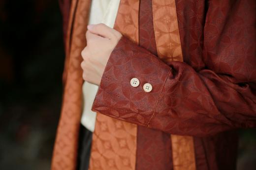 漫物记红云纱不规则系带开衫mwj-w313 商品图3