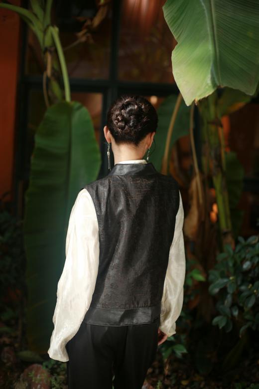 漫物记拼接花扣马甲mwj-w304 商品图5