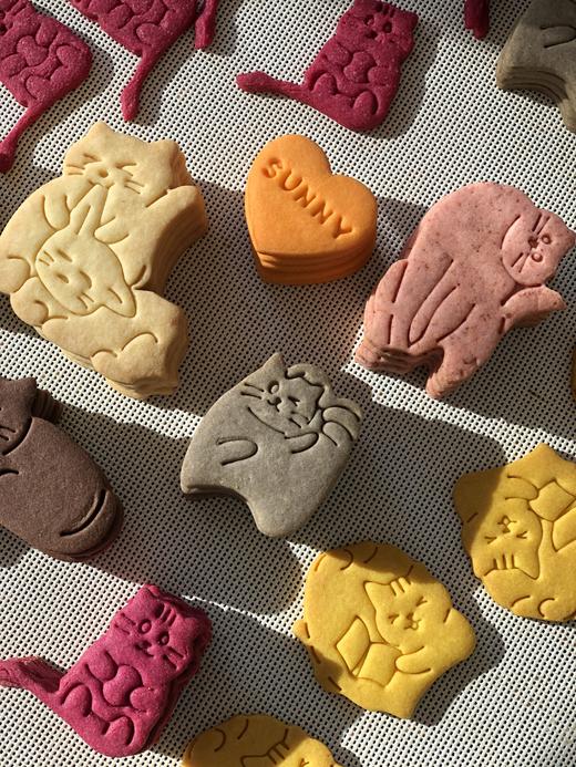 【拼图饼干】被三十万人围观的猫咪拼图果蔬饼干礼盒 商品图2