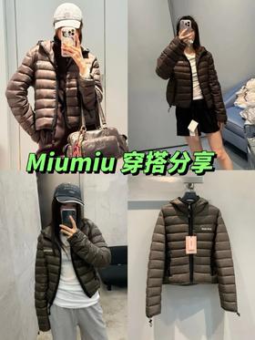 Mi*MI|缪系~排骨风女士连帽轻便羽绒服