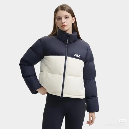 杨幂同款 ~F& 海报款短款撞色面包羽绒服 商品图2