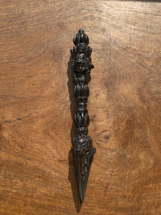 小叶紫檀雕密宗法器金刚橛，顺丰包邮 商品图14