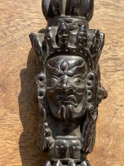 小叶紫檀雕密宗法器金刚橛，顺丰包邮 商品图3