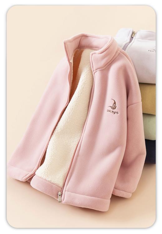 😍行走的小火炉🤩冬天的小太阳🔅【西蒙日记男女童奥粒绒立领加厚外套PT35】请get秋冬的“保命”战袍！加绒加厚！ ✅软面料☁绒暖奥粒绒！一件封神！ 商品图2