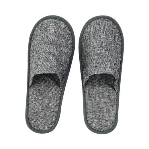 酒店一次性拖鞋100双家用待客宾馆加厚防滑亚麻出差旅行高档批发 商品图4