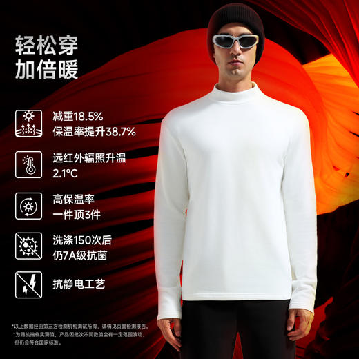 素湃丨云感热力绒衫抓绒打底衫W5419&W5420&W5421 商品图3