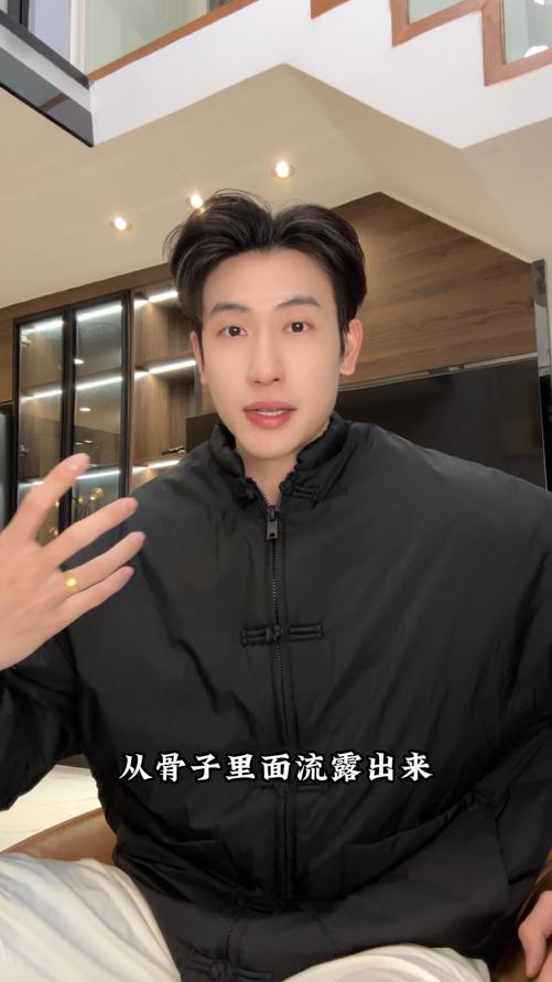 W830SDSA男士秋冬新款痞帅男装国风拉链设计立领羽绒服百搭设计师上衣 商品图0