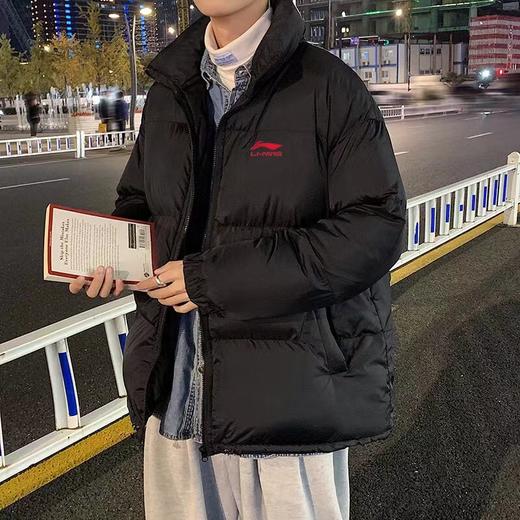 D120219基础款宽松保暖羽绒棉服棉衣外套男女同款 商品图1