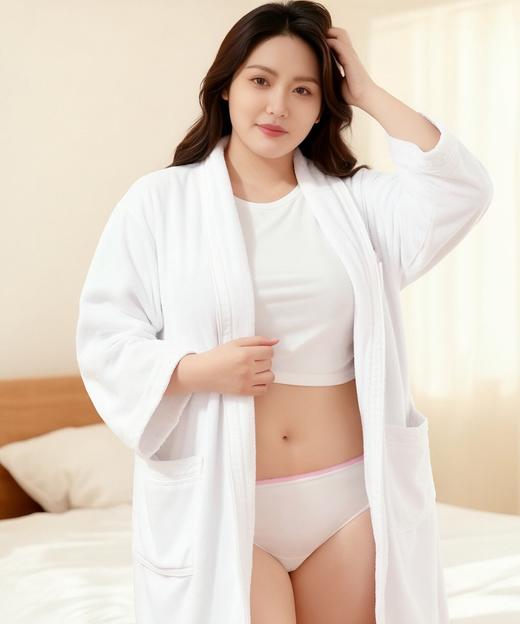 一周发货【一次性内裤】棉内裤，100斤-290斤可穿，免洗无菌，旅行短裤，加大版型 弹力大 不勒腰|不勒腿|不紧绷|不滑脱，加大大码内裤。0荧光剂 守护娇嫩肌肤，双层内档。 商品图11