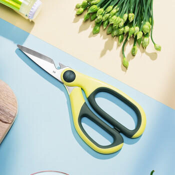 苏泊尔（SUPOR）多功能剪刀炫彩系列剪骨刮鱼鳞开瓶盖不锈钢多用剪刀KE09C1 商品图1