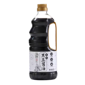 应物有机黑豆酱油1L