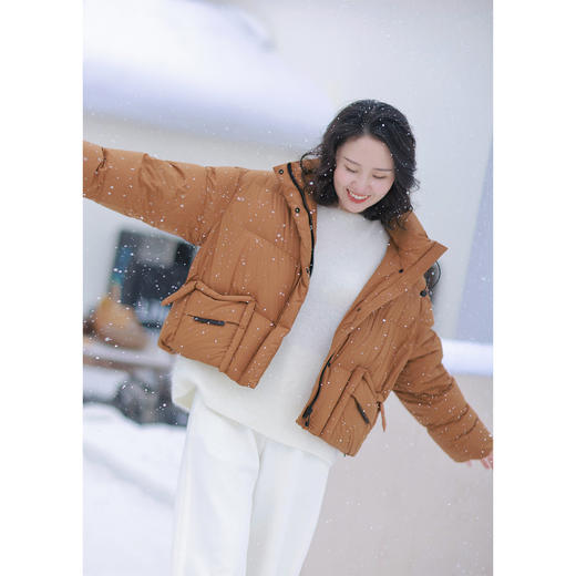 软fufu的面包羽绒服，小个子必入！又轻又暖 商品图4