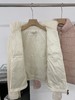 D120229新款防风保暖立领设计针织拼接羽绒服外套女 商品缩略图9