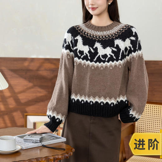 苏苏姐家追风育克毛衣手工DIY棒针衣服毛线团自制材料包 商品图0