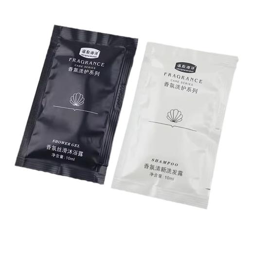 酒店宾馆常用一次性单独袋装洗发沐浴露旅行便携清洁洗头膏厂家批 商品图4