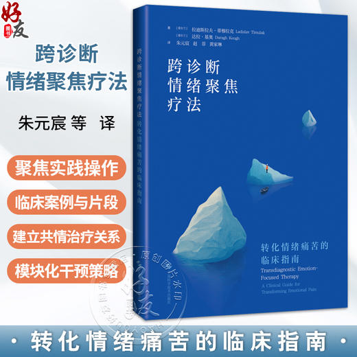 跨诊断情绪聚焦疗法：转化情绪痛苦的临床指南 朱元宸 赵菲 黄家琳 主译 心理治疗师 心理咨询师 精神科医生等上海科学技术出版社 商品图0