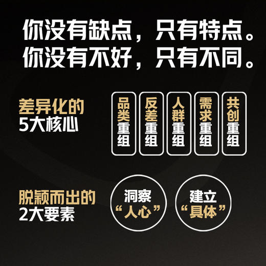 差异（专注品牌差异化，脱颖而出的真相，“小骏先生”的营销哲学） 商品图2