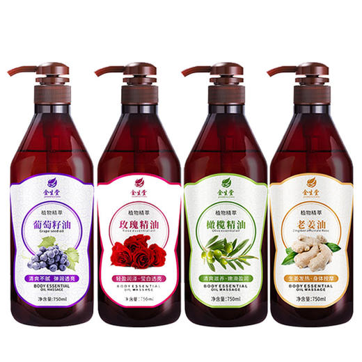 精油按摩全身通经络推开背部刮痧肩颈免洗spa美容院专用厂家批发 商品图4