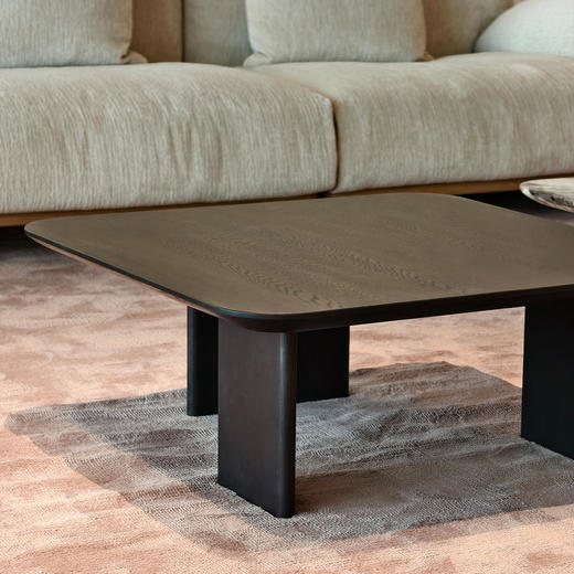 【自然风-ZR221B】白橡木/灰橡色/客厅/茶几/边桌 商品图0