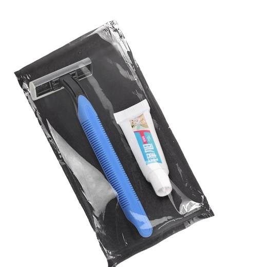 酒店专用一次性剃须刀套装宾馆洗浴场民宿旅游专用便携手动刮胡刀 商品图4