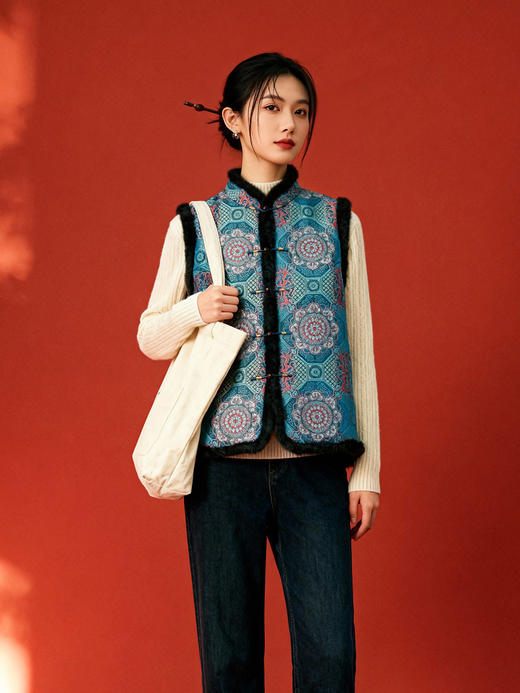 P253272-T棉马甲 商品图0