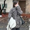 D120206复古街头感毛绒豹纹拉链外套男女同款 商品缩略图5