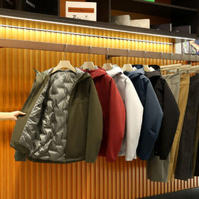 【男士牛货】90鸭绒！户外防风防水！2025新款男士连帽冲锋羽绒服！